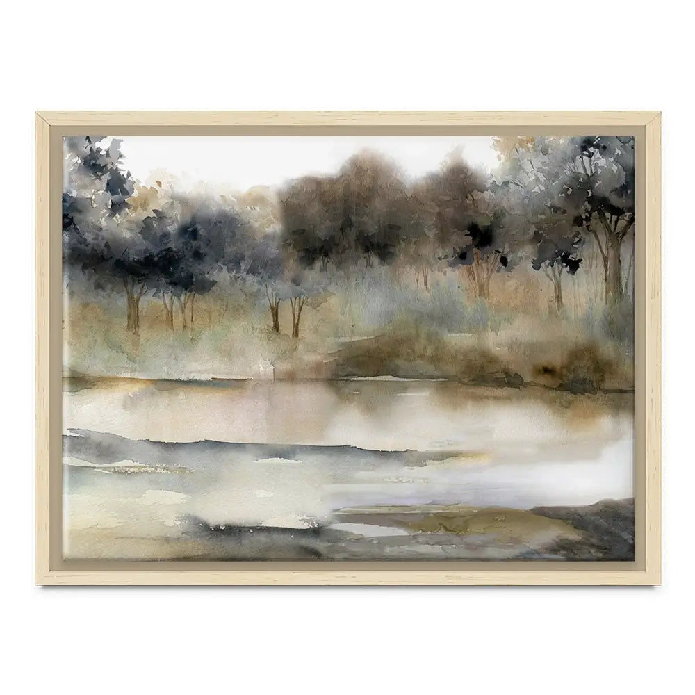 Silent River Canvas Print Silent River Canvas Print wall art product Carol Robinson
