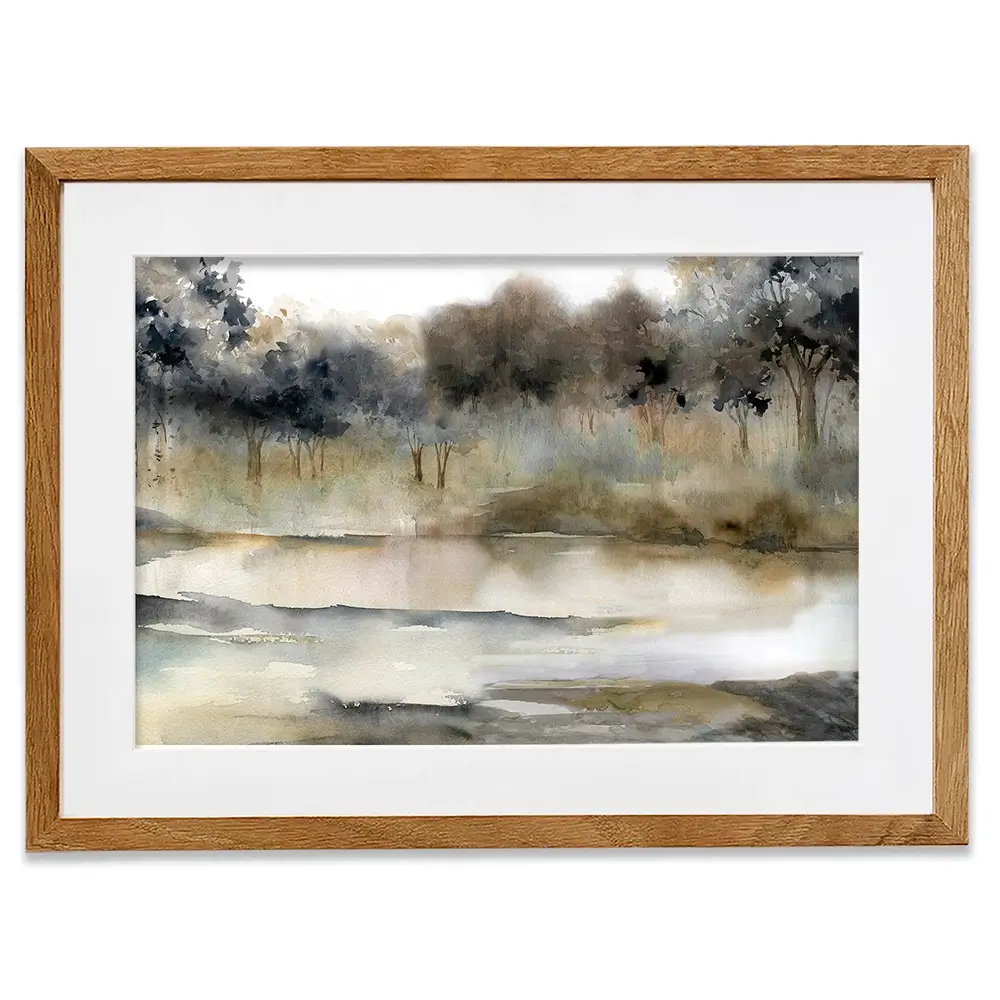 Silent River Framed Art Print Silent River Framed Art Print wall art product Carol Robinson