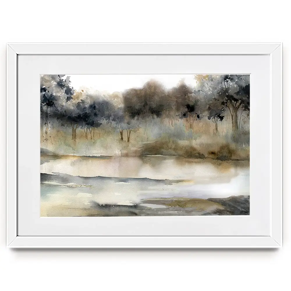 Silent River Framed Art Print Silent River Framed Art Print wall art product Carol Robinson