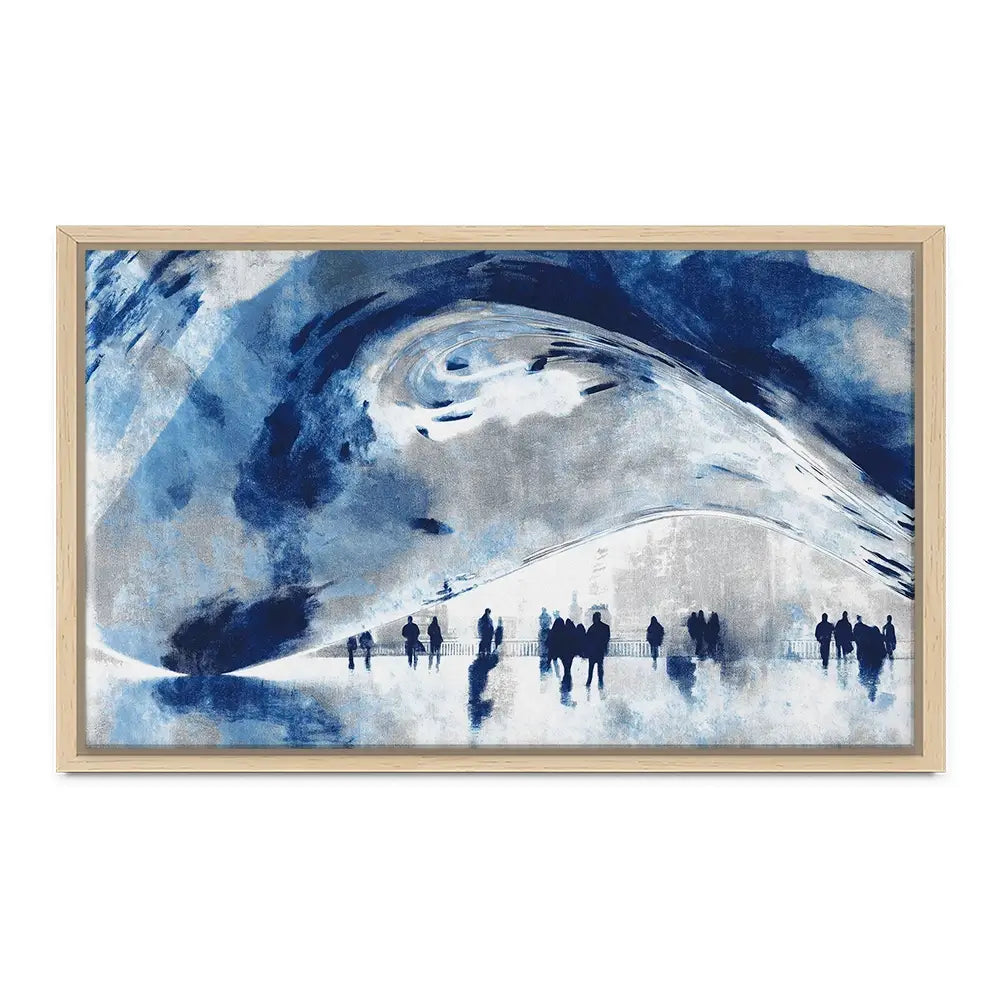 Silhouettes Canvas Print Silhouettes Canvas Print wall art product Chromatic Storm Studio
