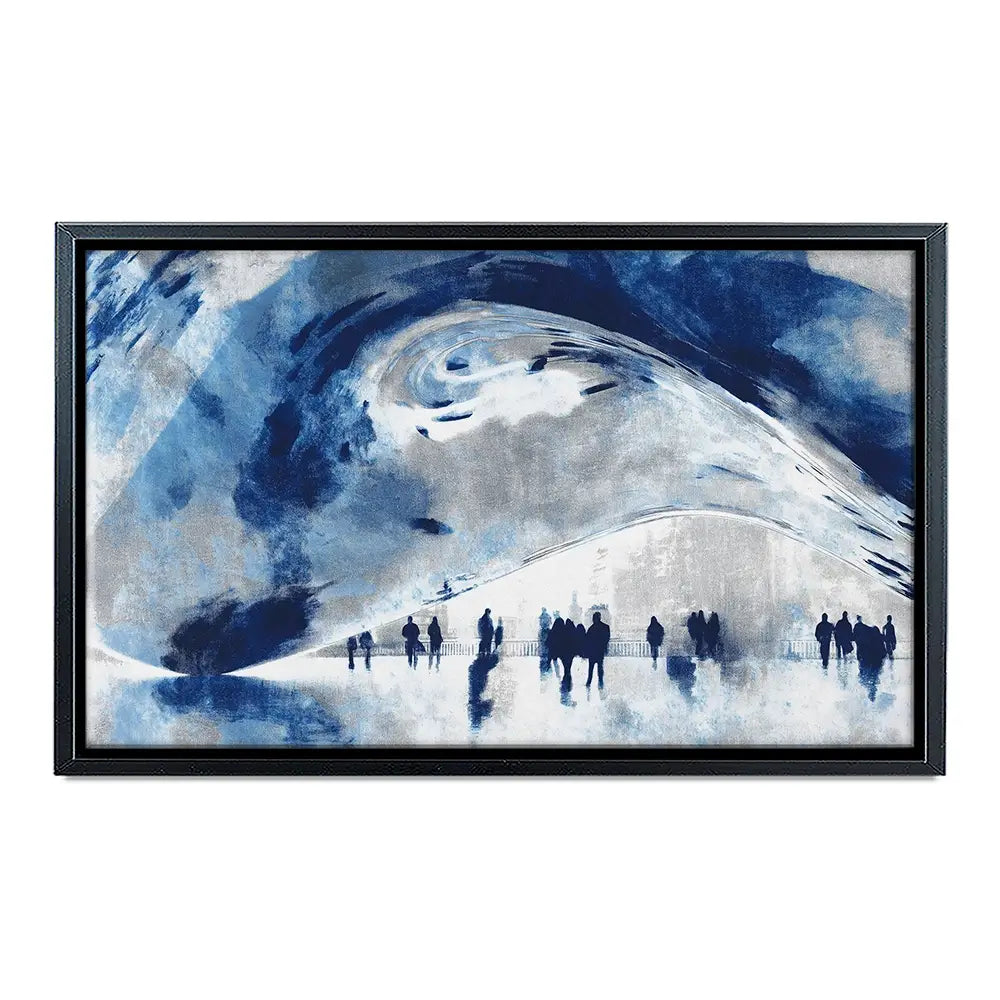 Silhouettes Canvas Print Silhouettes Canvas Print wall art product Chromatic Storm Studio