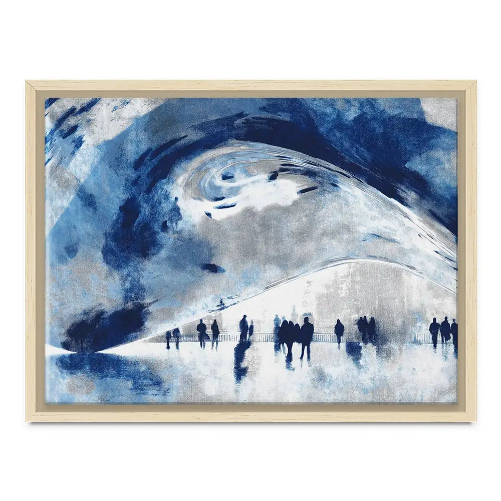 Silhouettes Canvas Print Silhouettes Canvas Print wall art product Chromatic Storm Studio