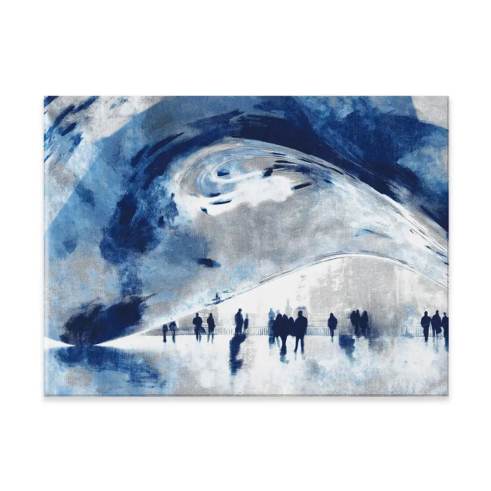 Silhouettes Canvas Print Silhouettes Canvas Print wall art product Chromatic Storm Studio