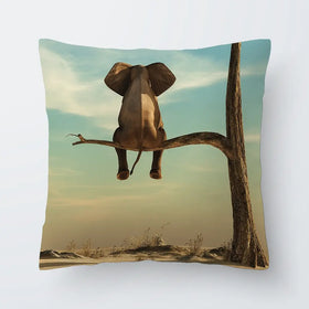 Sitting Elephant Cushion Sitting Elephant Cushion wall art product Orla / Shutterstock