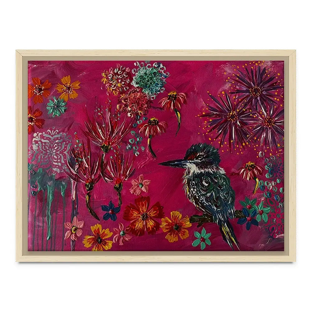 Sitting Pretty Canvas Print Sitting Pretty Canvas Print wall art product Jo Mulligan