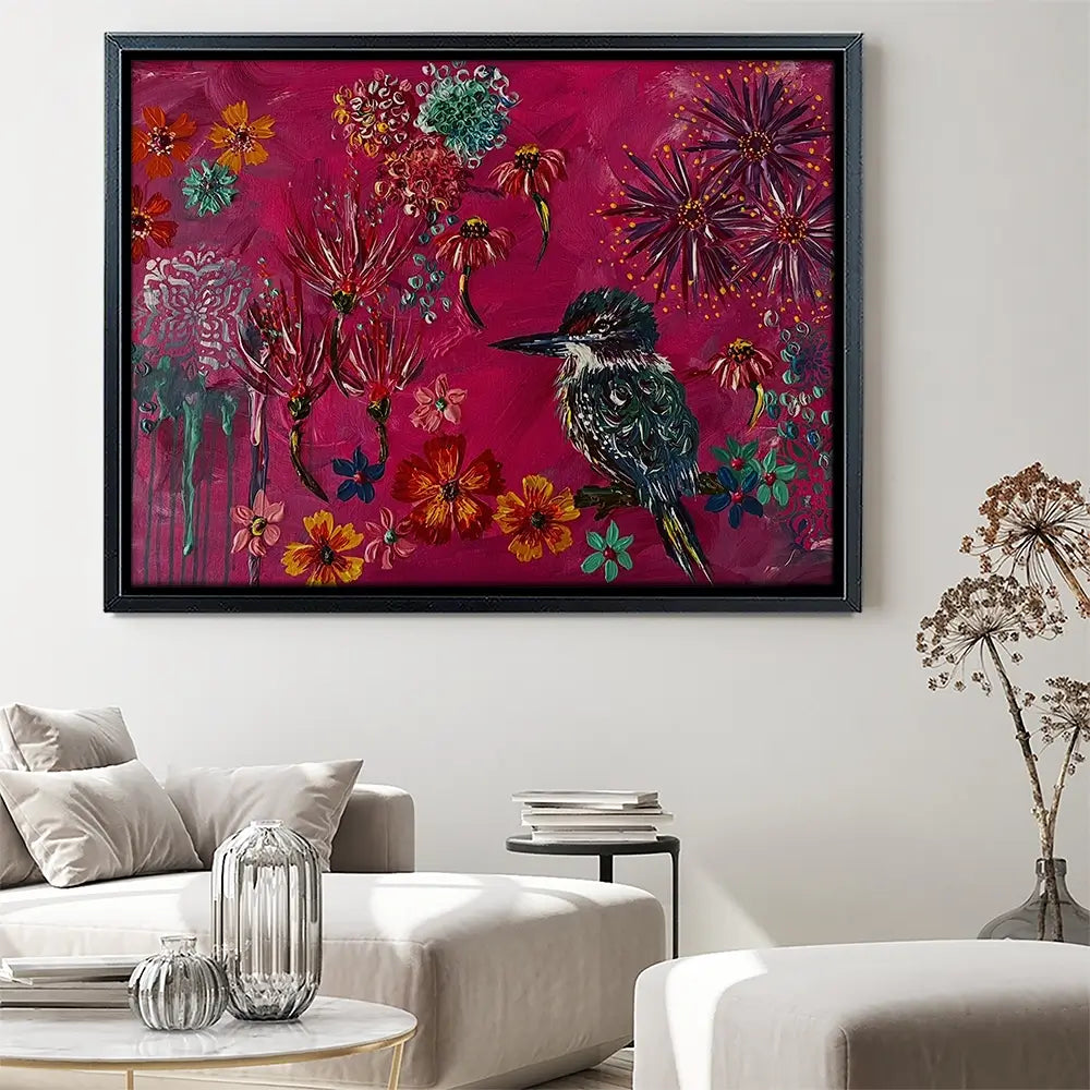 Sitting Pretty Canvas Print Sitting Pretty Canvas Print wall art product Jo Mulligan
