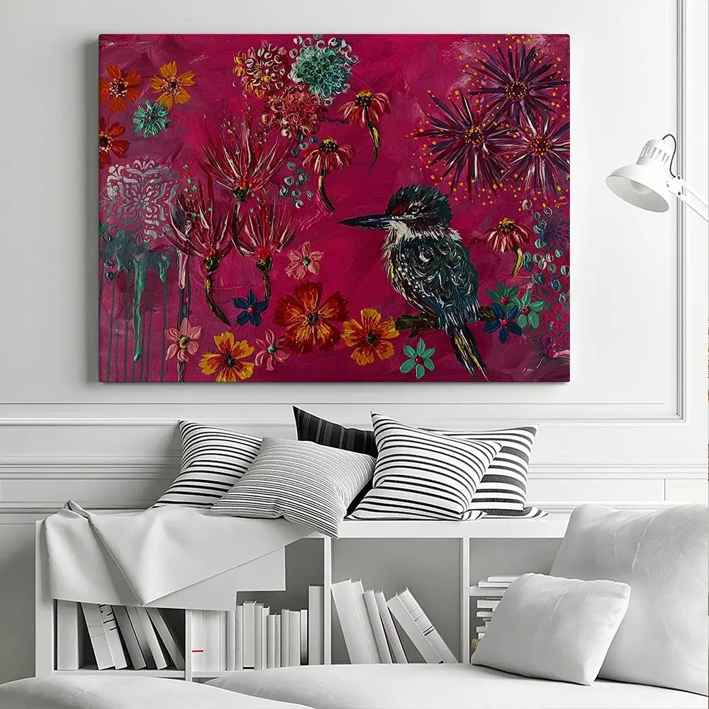 Sitting Pretty Canvas Print Sitting Pretty Canvas Print wall art product Jo Mulligan