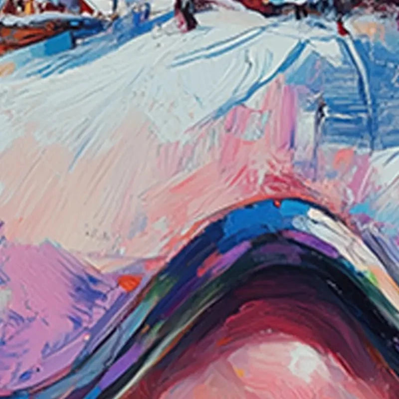 Ski Mask View Canvas Print Ski Mask View Canvas Print wall art product Tanya Ocean