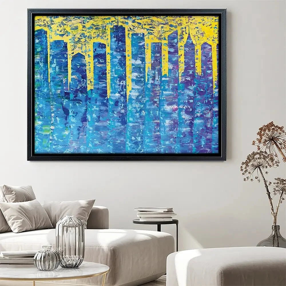 Skyscrapers Canvas Print Skyscrapers Canvas Print wall art product Denis Kuvaev / Shutterstock