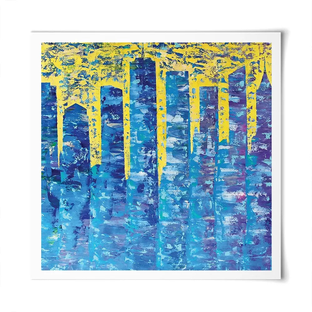 Skyscrapers Square Art Print Skyscrapers Square Art Print wall art product Denis Kuvaev / Shutterstock