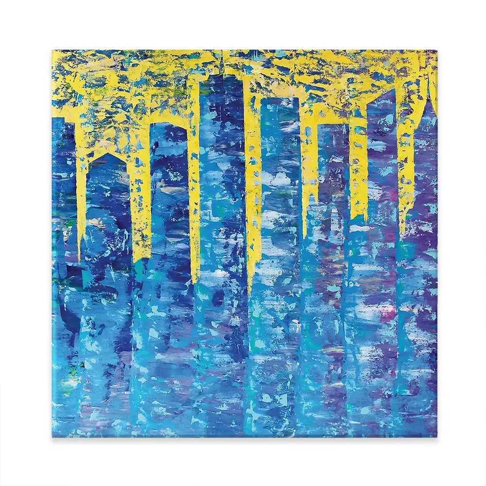 Skyscrapers Square Canvas Print Skyscrapers Square Canvas Print wall art product Denis Kuvaev / Shutterstock