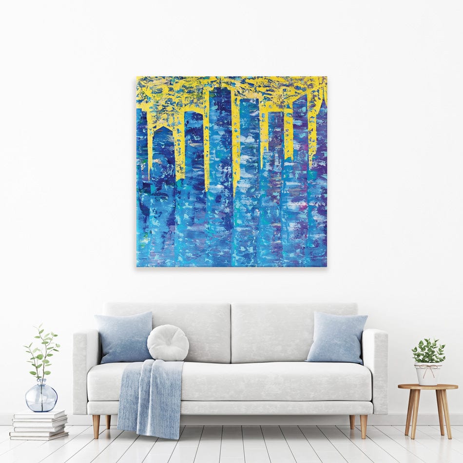 Skyscrapers Square Canvas Print wall art product Denis Kuvaev / Shutterstock