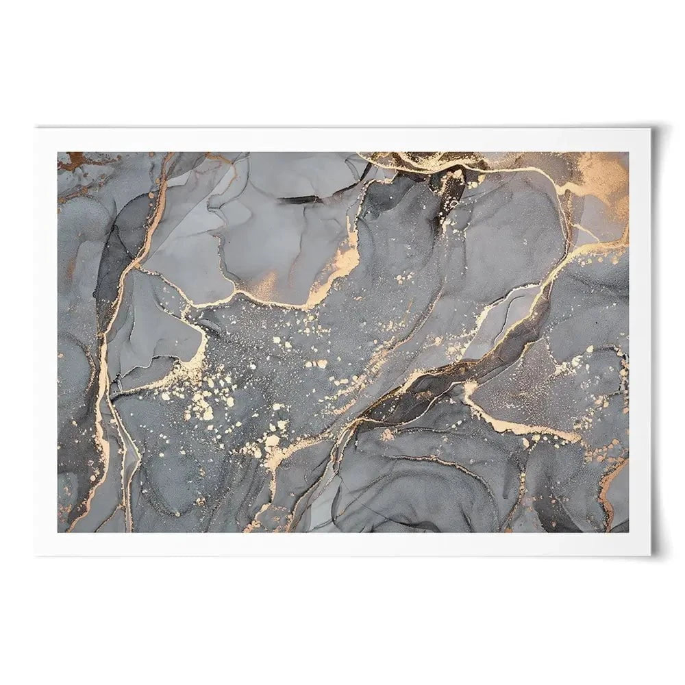 Slate Grey Marble Art Print Slate Grey Marble Art Print wall art product djero.adlibeshe yahoo.com / Shutterstock