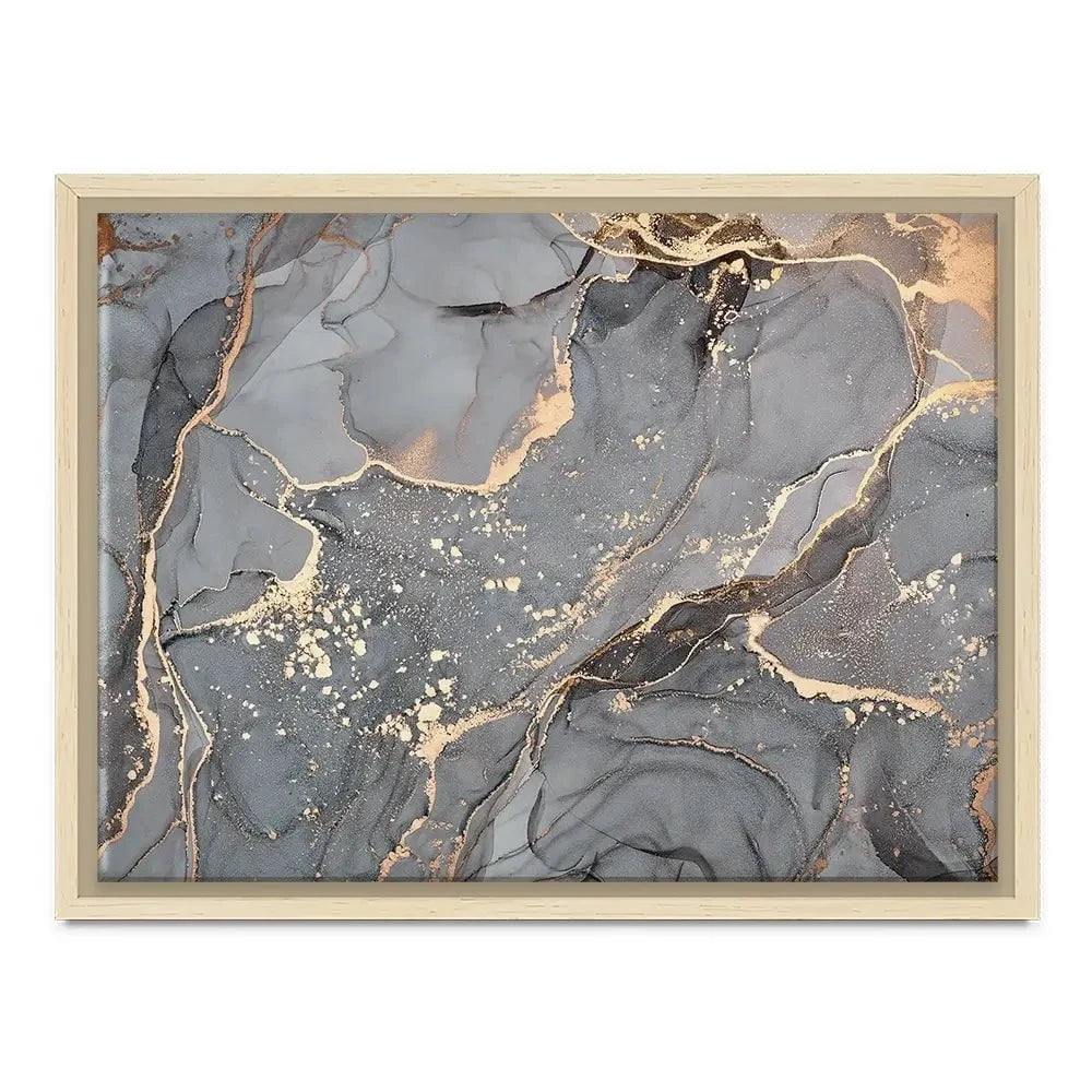 Slate Grey Marble Canvas Print Slate Grey Marble Canvas Print wall art product djero.adlibeshe yahoo.com / Shutterstock