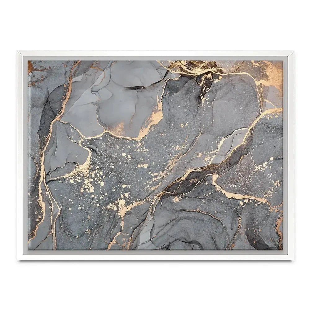 Slate Grey Marble Canvas Print Slate Grey Marble Canvas Print wall art product djero.adlibeshe yahoo.com / Shutterstock