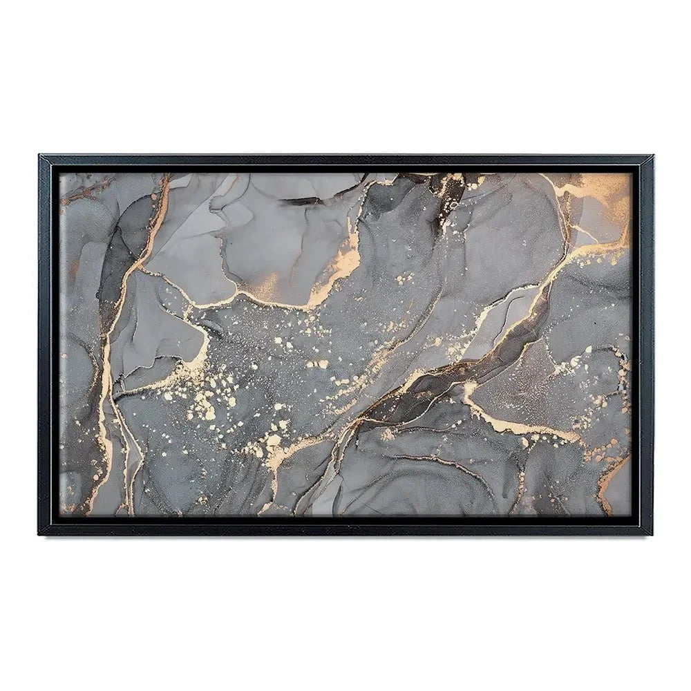 Slate Grey Marble Canvas Print Slate Grey Marble Canvas Print wall art product djero.adlibeshe yahoo.com / Shutterstock