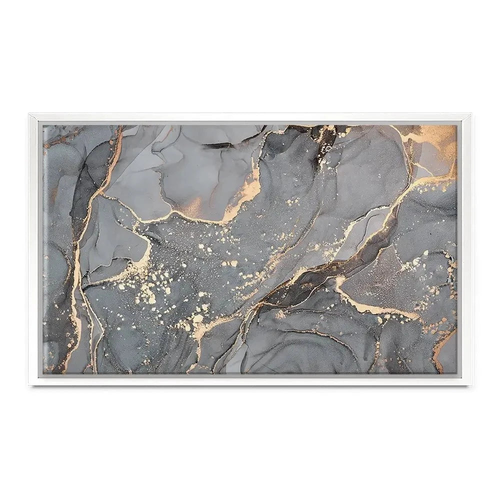 Slate Grey Marble Canvas Print Slate Grey Marble Canvas Print wall art product djero.adlibeshe yahoo.com / Shutterstock