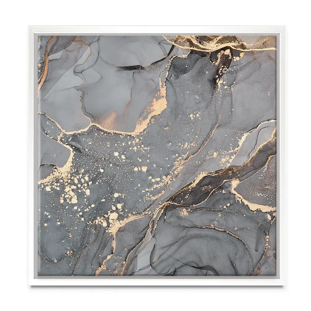 Slate Grey Marble Square Canvas Print Slate Grey Marble Square Canvas Print wall art product djero.adlibeshe yahoo.com / Shutterstock