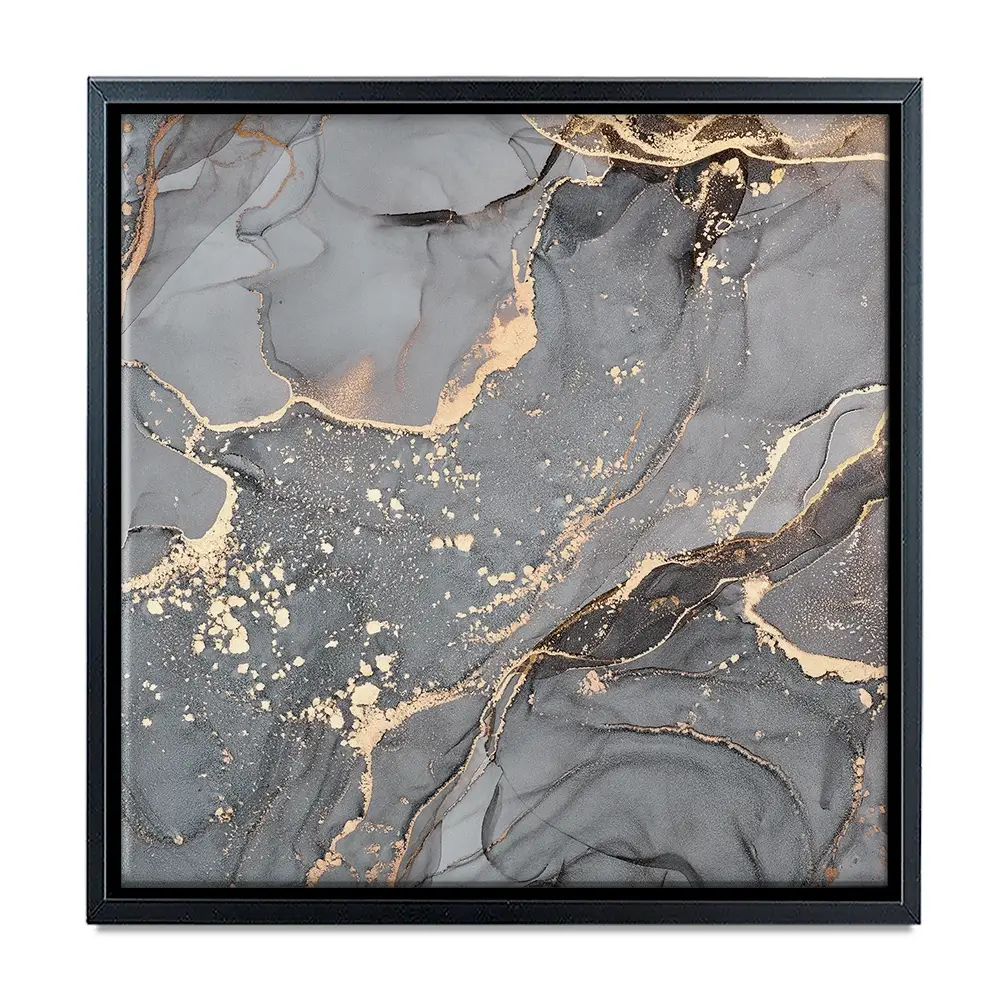 Slate Grey Marble Square Canvas Print Slate Grey Marble Square Canvas Print wall art product djero.adlibeshe yahoo.com / Shutterstock