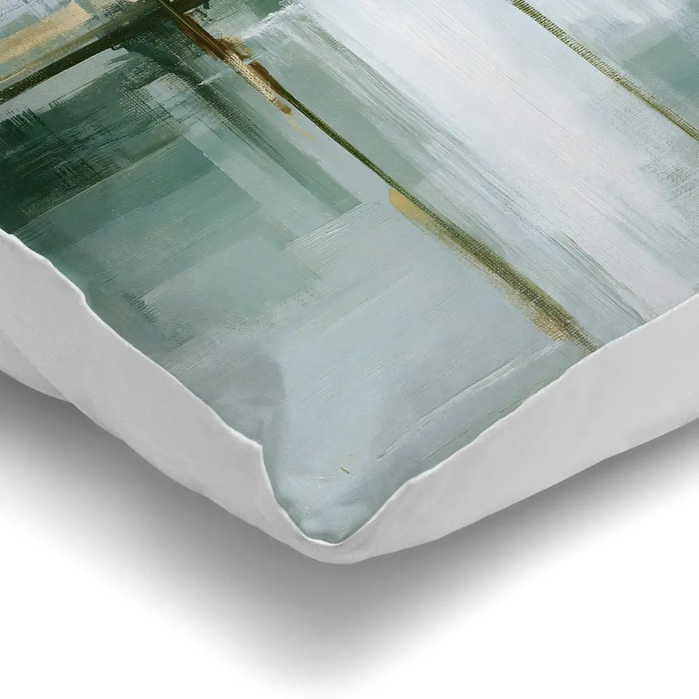 Slate Plaid Grid Cushion Slate Plaid Grid Cushion wall art product Chromatic Storm Studio