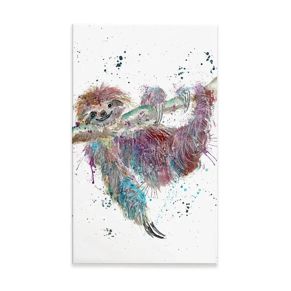 Sloth Life Canvas Print Sloth Life Canvas Print wall art product Jamie Taylor