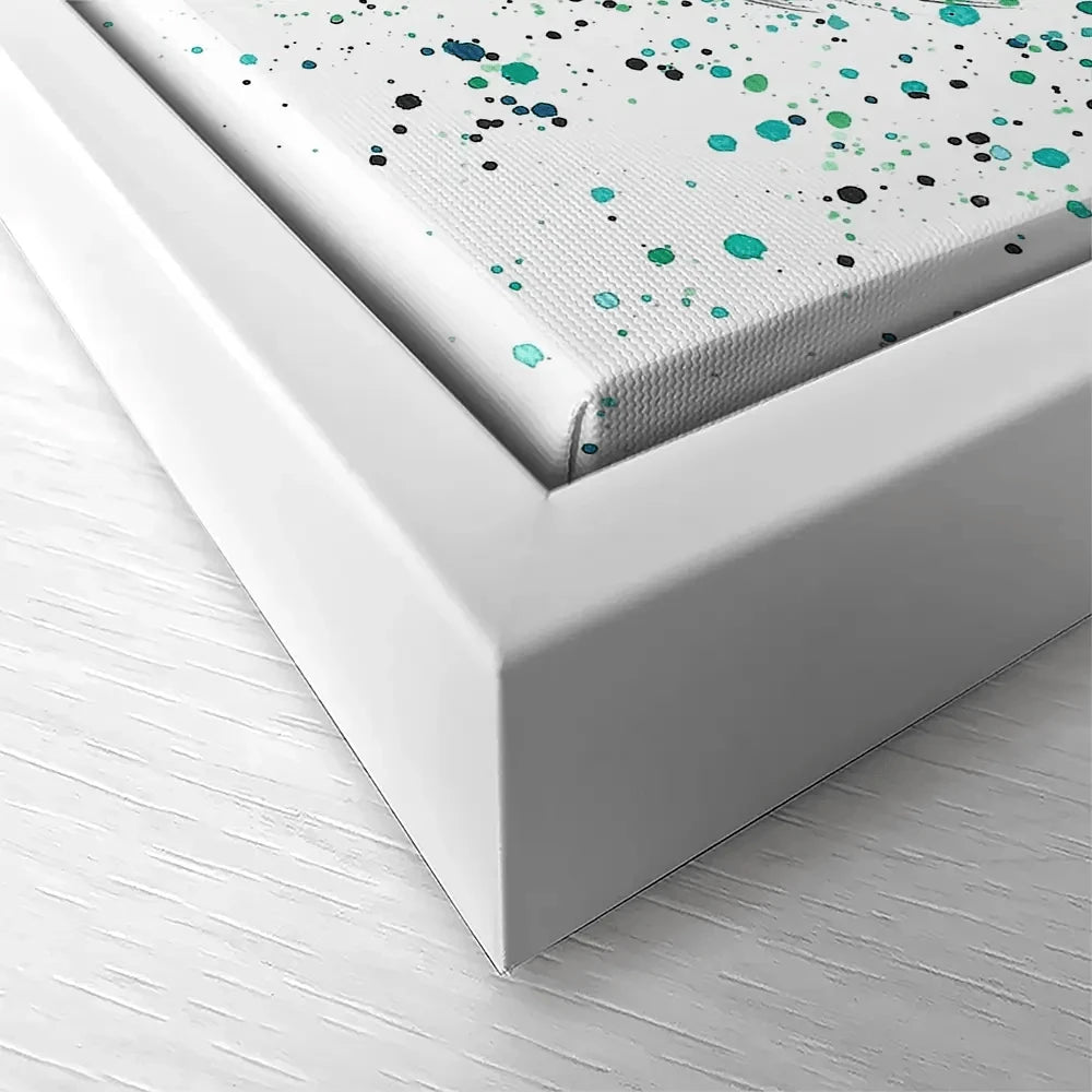 Sloth Otto Canvas Print Sloth Otto Canvas Print wall art product Emma LC Art