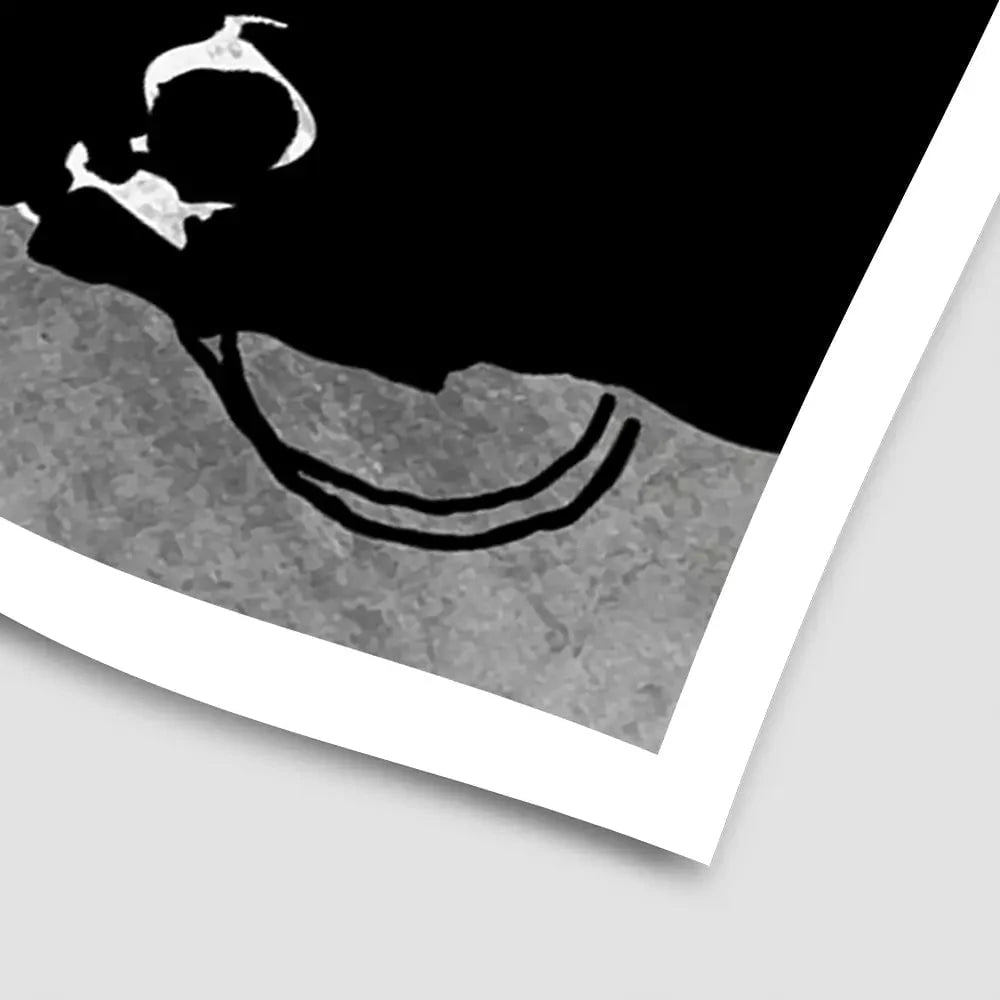 Smiley Copper Art Print Smiley Copper Art Print wall art product Banksy