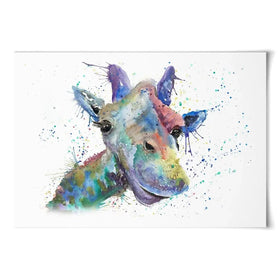 Smiling Giraffe Art Print Smiling Giraffe Art Print wall art product Jamie Taylor