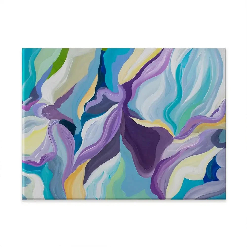 Smooth Purple Canvas Print Smooth Purple Canvas Print wall art product Olga Tkachyk