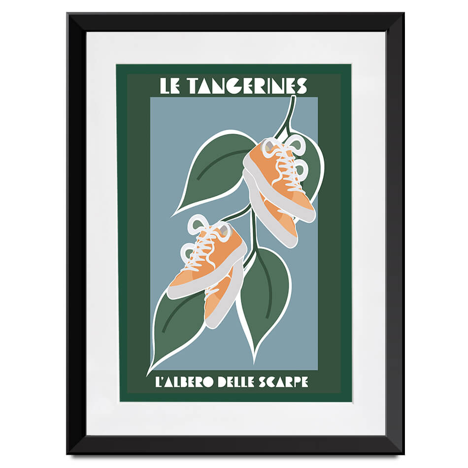 Sneakers Grow On Trees Framed Art Print Sneakers Grow On Trees Framed Art Print wall art product Sarah Manovski