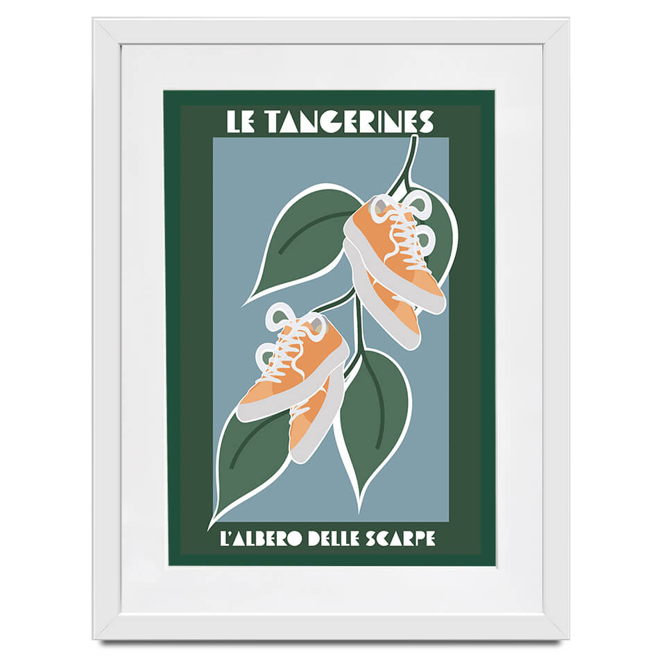Sneakers Grow On Trees Framed Art Print Sneakers Grow On Trees Framed Art Print wall art product Sarah Manovski