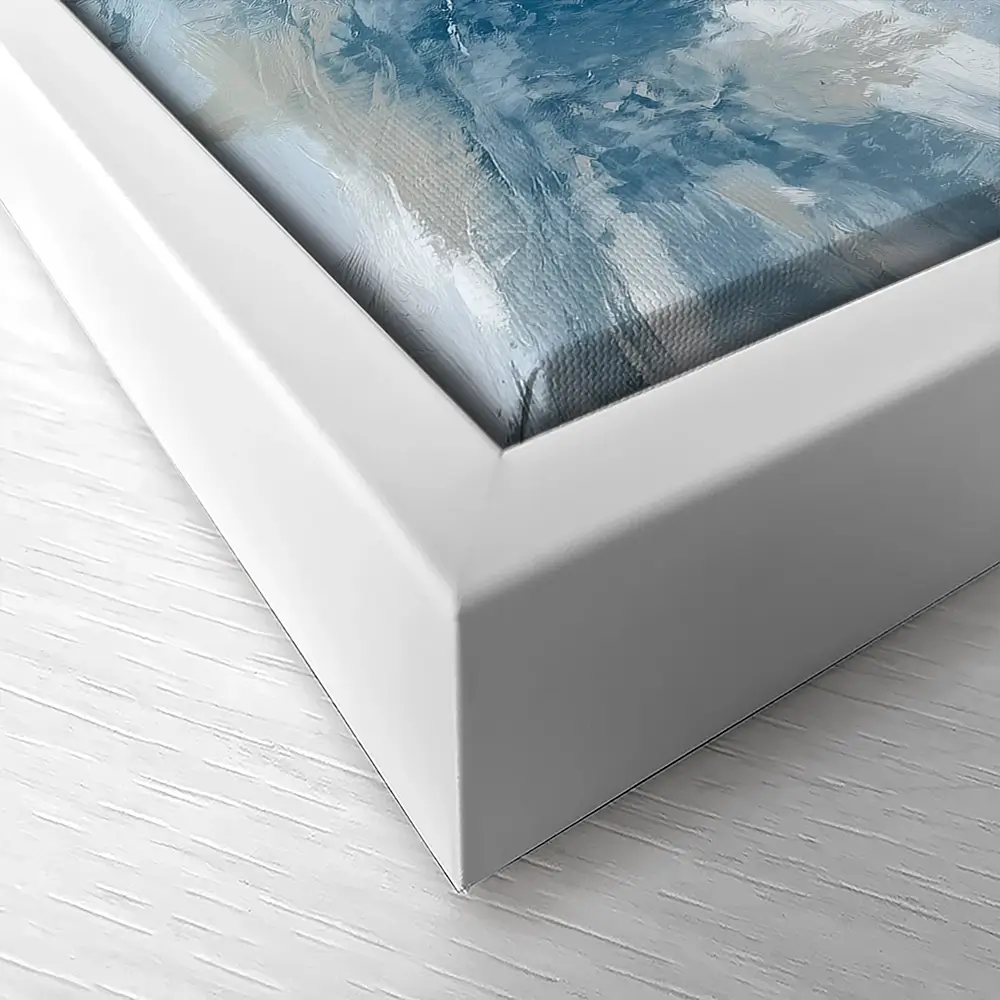 Snowy Pines On A Ridge Canvas Print Snowy Pines On A Ridge Canvas Print wall art product Chromatic Storm Studio
