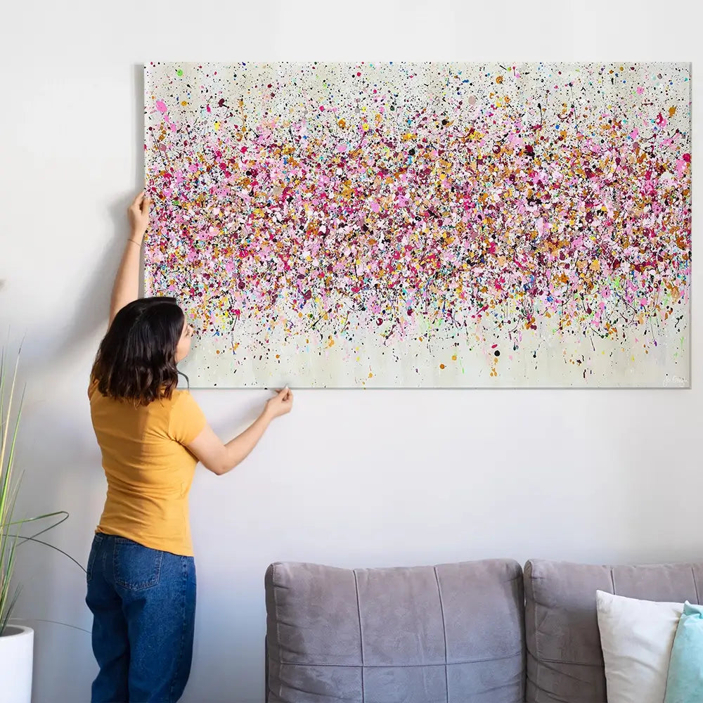 So In Love With You Oversized Canvas Print So In Love With You Oversized Canvas Print wall art product Jo Gough