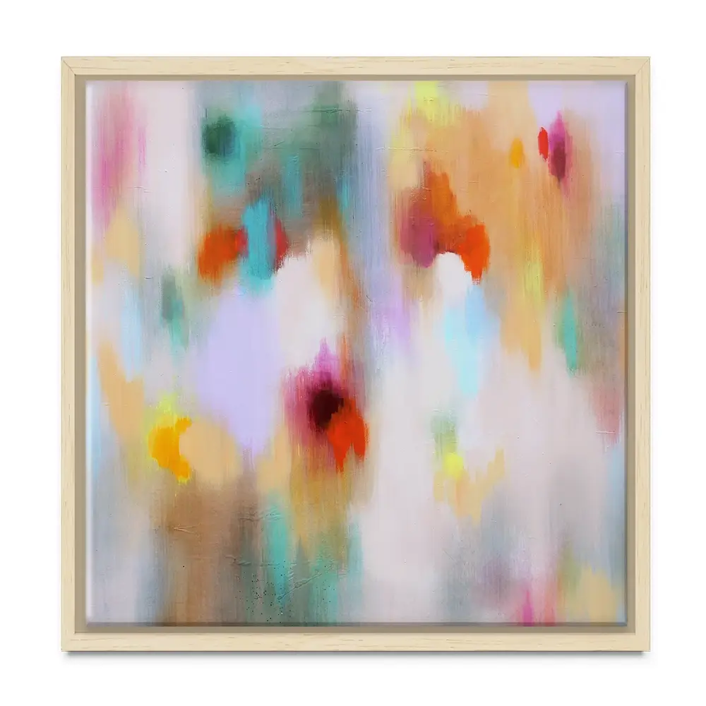 Social Colourfield Square Canvas Print Social Colourfield Square Canvas Print wall art product Studio Paint-Ing