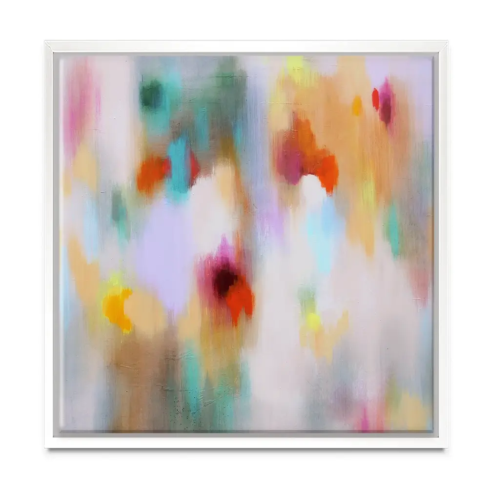 Social Colourfield Square Canvas Print Social Colourfield Square Canvas Print wall art product Studio Paint-Ing