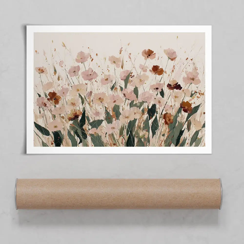 Soft Light Wildflowers Art Print Soft Light Wildflowers Art Print wall art product Chromatic Storm Studio