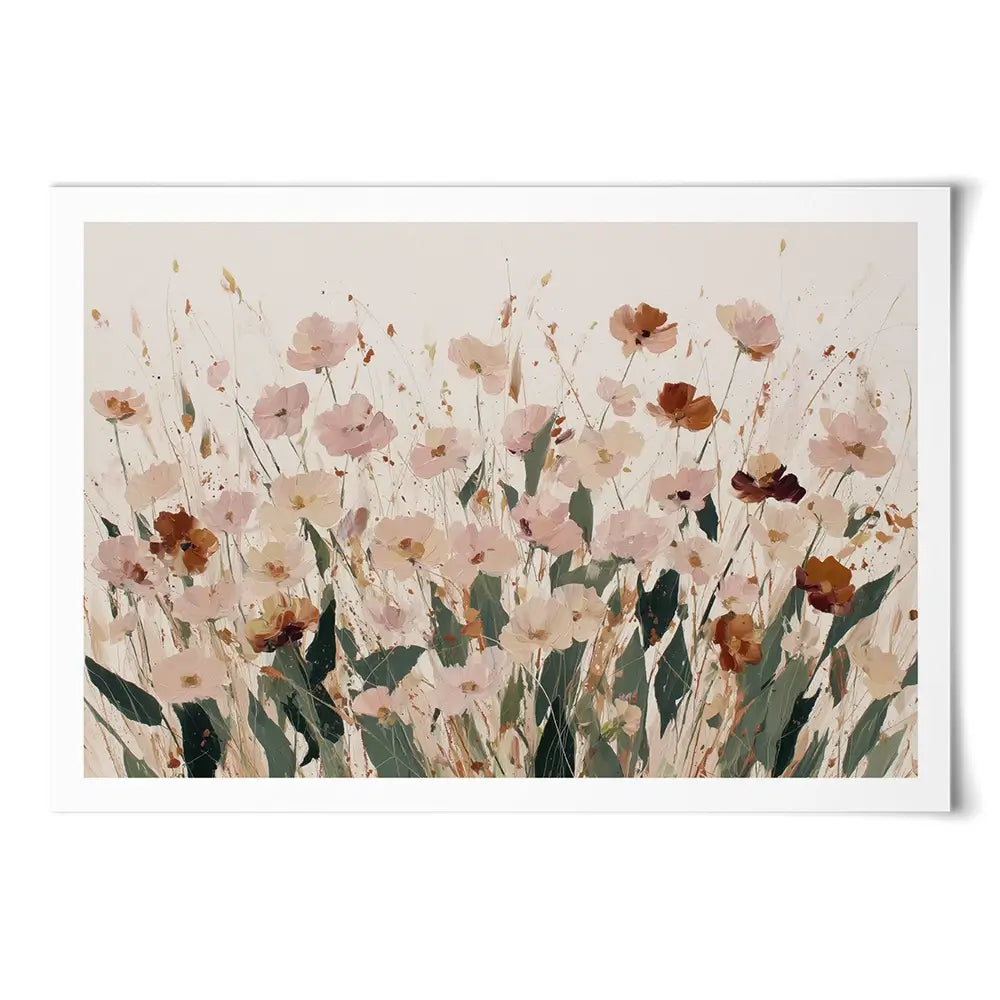 Soft Light Wildflowers Art Print Soft Light Wildflowers Art Print wall art product Chromatic Storm Studio
