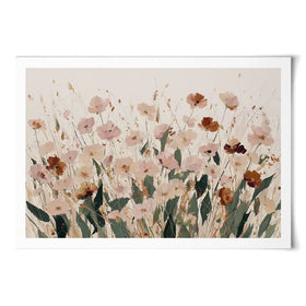 Soft Light Wildflowers Art Print Soft Light Wildflowers Art Print wall art product Chromatic Storm Studio