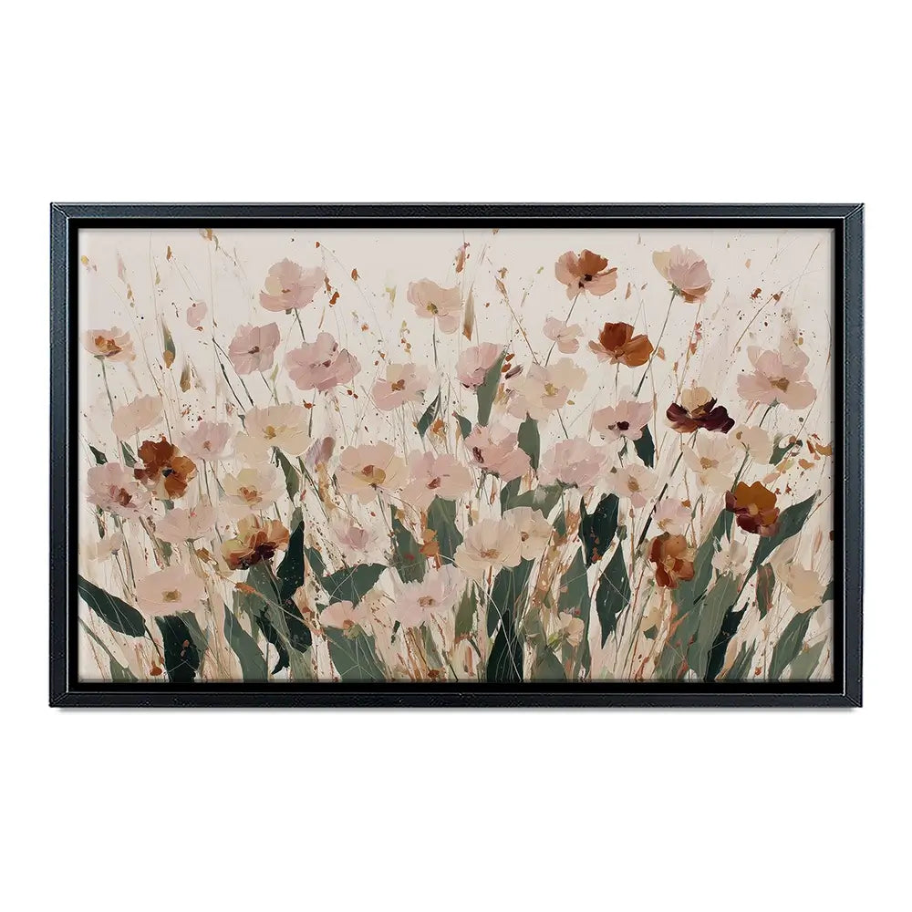 Soft Light Wildflowers Canvas Print Soft Light Wildflowers Canvas Print wall art product Chromatic Storm Studio