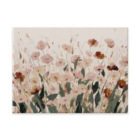 Soft Light Wildflowers Canvas Print Soft Light Wildflowers Canvas Print wall art product Chromatic Storm Studio