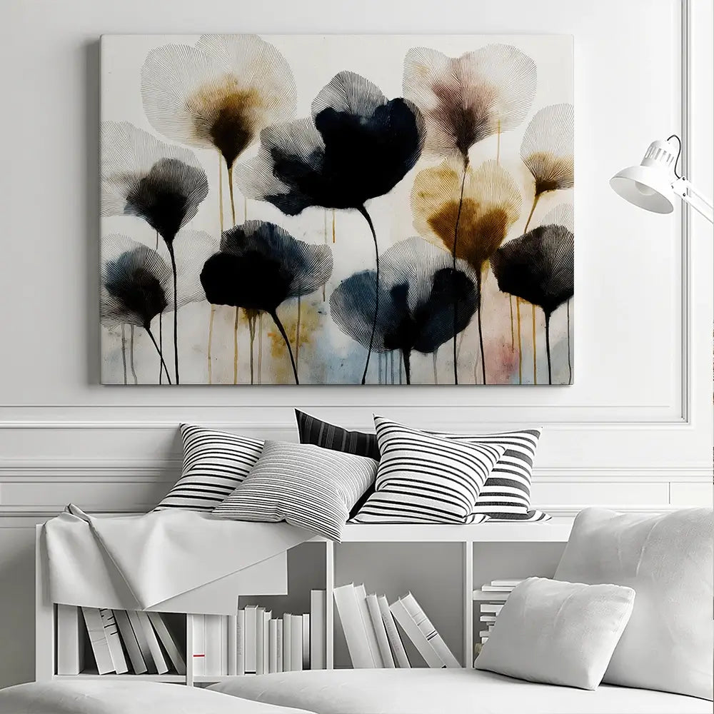 Soft Meadow Wildflowers Canvas Print Soft Meadow Wildflowers Canvas Print wall art product Chromatic Storm Studio