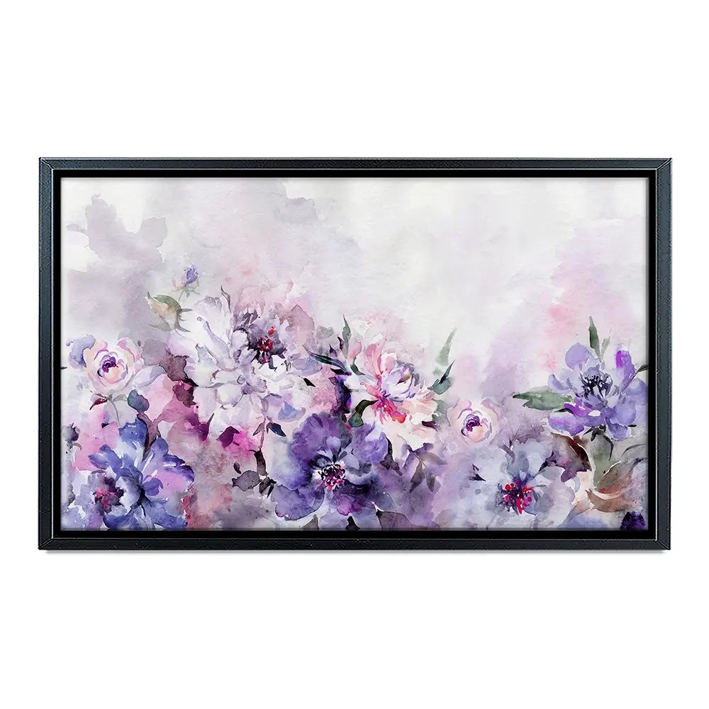 Soft Purple Florals Canvas Print Soft Purple Florals Canvas Print wall art product katiko.dp / Shutterstock