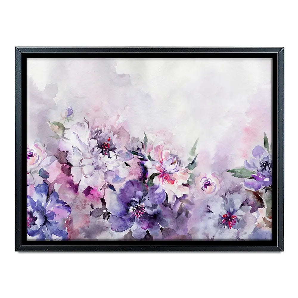 Soft Purple Florals Canvas Print Soft Purple Florals Canvas Print wall art product katiko.dp / Shutterstock