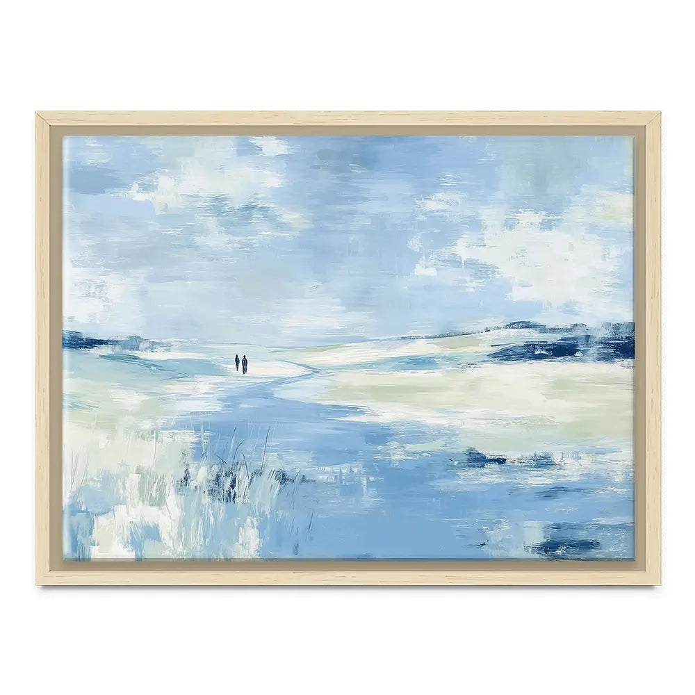 Soft Valley Walking Path Canvas Print Soft Valley Walking Path Canvas Print wall art product Chromatic Storm Studio