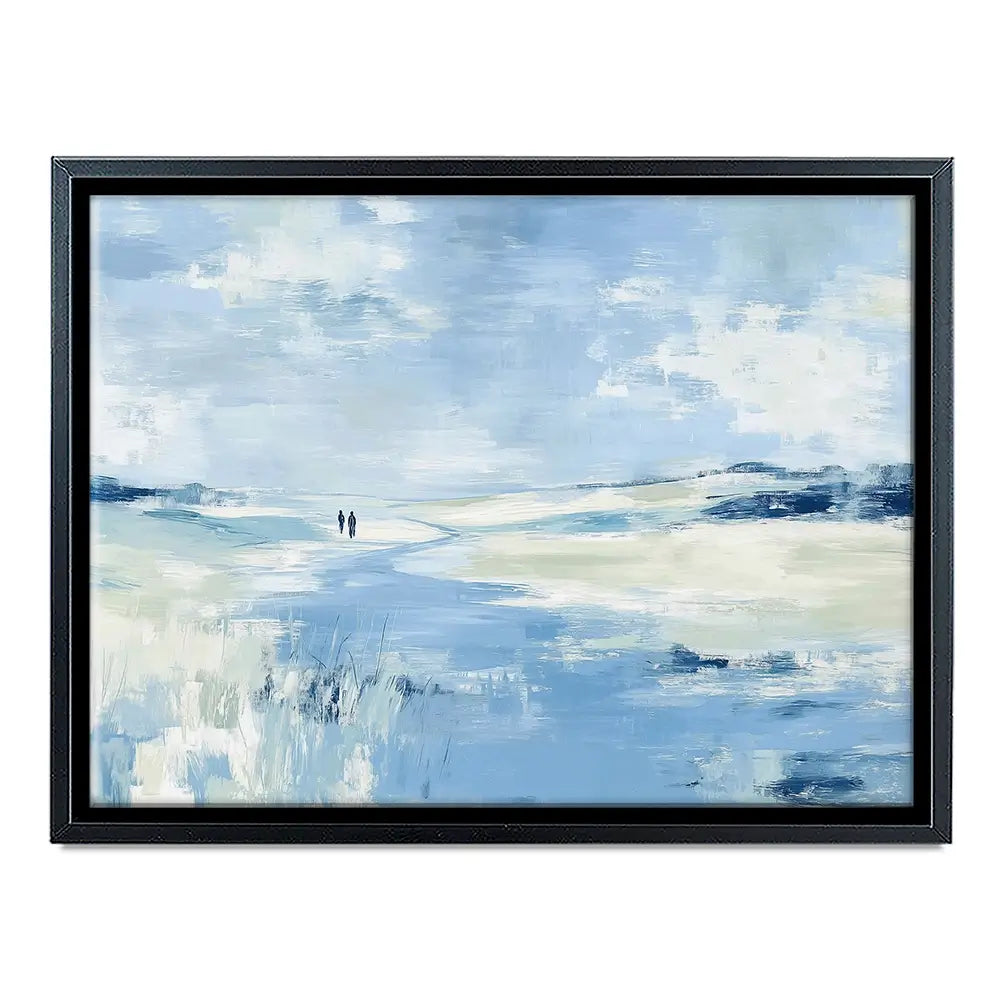 Soft Valley Walking Path Canvas Print Soft Valley Walking Path Canvas Print wall art product Chromatic Storm Studio