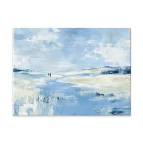 Soft Valley Walking Path Canvas Print Soft Valley Walking Path Canvas Print wall art product Chromatic Storm Studio