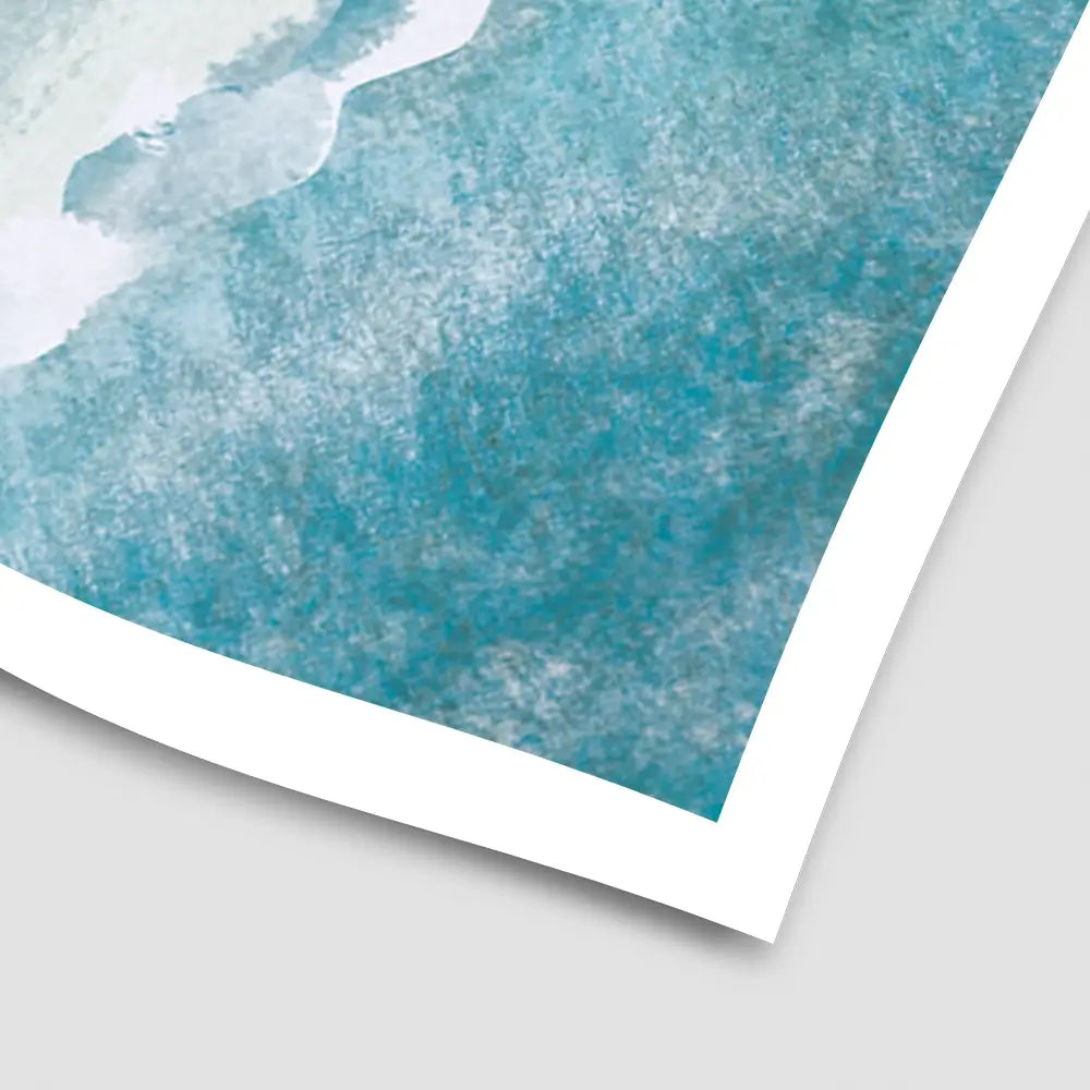 Soft Waves Art Print Soft Waves Art Print wall art product DaisyArtDecor / Shutterstock