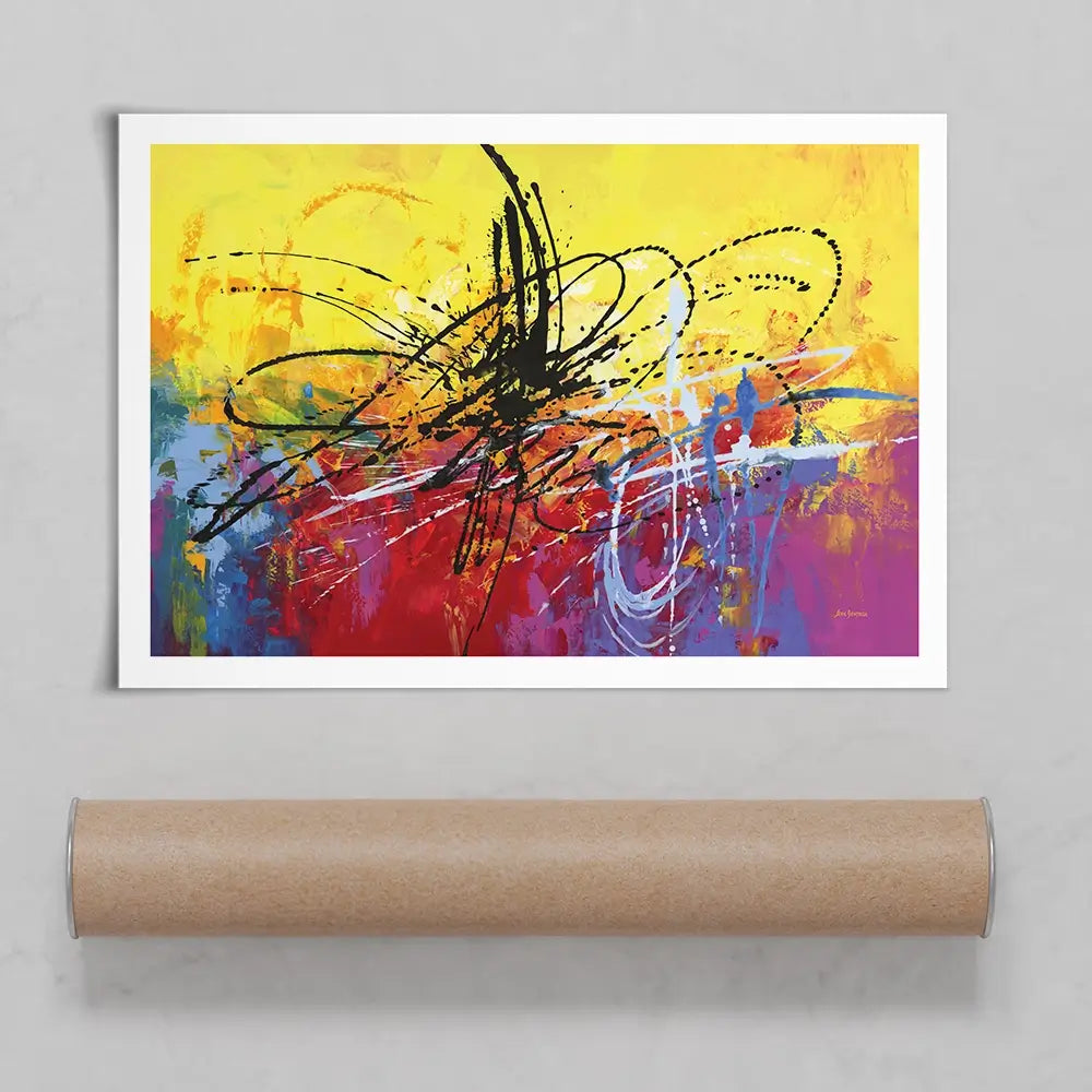 Solar Pulse Art Print Solar Pulse Art Print wall art product Leon Devenice
