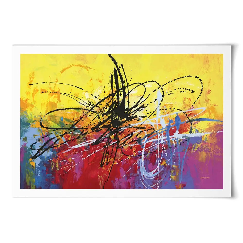 Solar Pulse Art Print Solar Pulse Art Print wall art product Leon Devenice