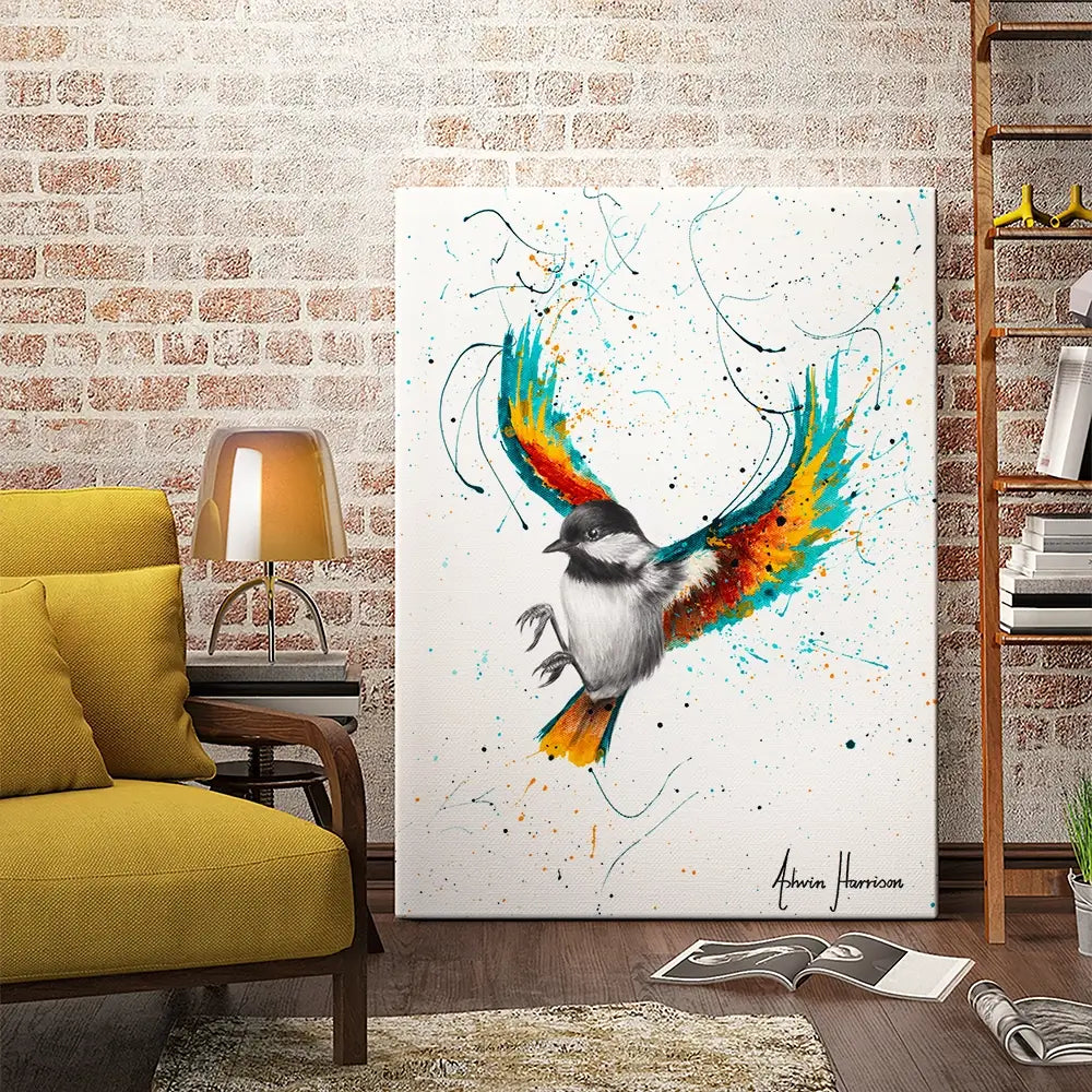 Solo Sounds Bird Canvas Print Solo Sounds Bird Canvas Print wall art product Ashvin Harrison